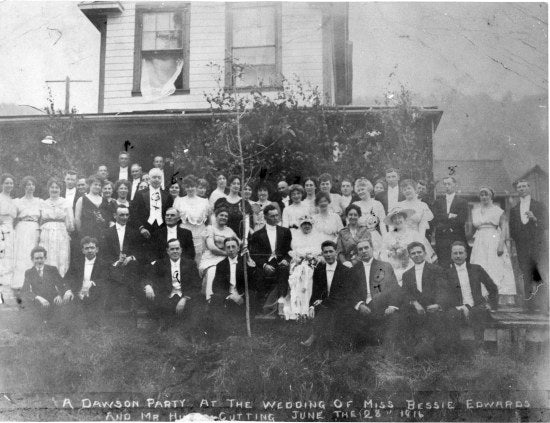 A Dawson Wedding Party, June 28, 1916.