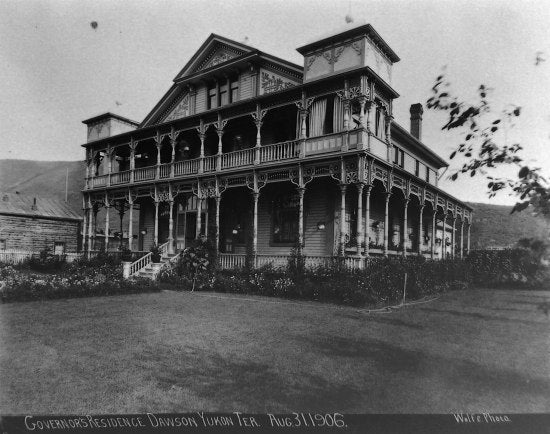 Commissioner's Residence, August 31, 1906.