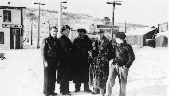 Curling Bonspiel, Dawson City, 1948.