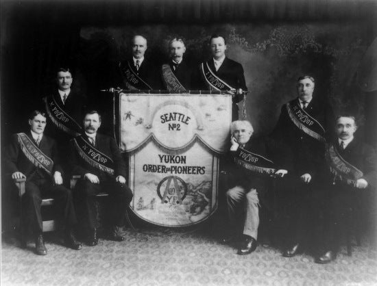 Yukon Order of Pioneers, Seattle Lodge No. 2, c1910.