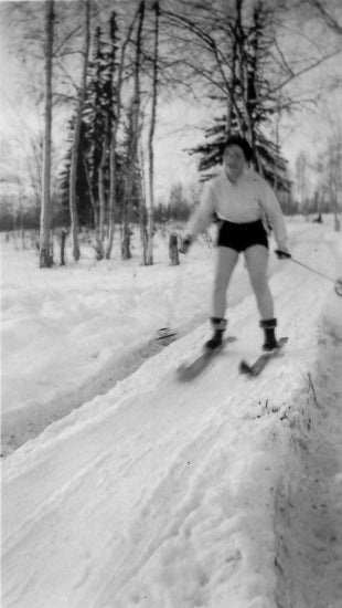 Cross-Country Skiing, c1939.