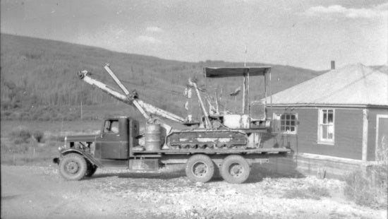 Loaded Flatbed, c1939.