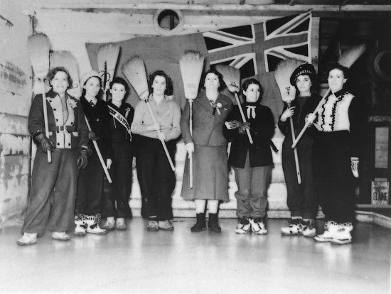 Curling Team, c1939.
