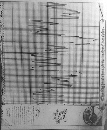 Weather Chart, 1900.