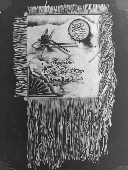 Presented to William H. Taft by the Arctic Brotherhood, c1900.