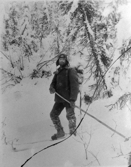 Cross Country Skiing, c1900.