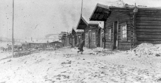 Moosehide Village, 1908.