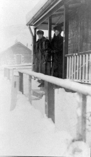 Doug and Mrs Strong, January, 1910