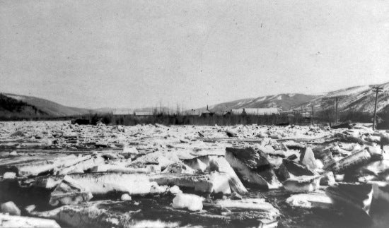 Ice Jam on the Klondike River, May 7, 1910