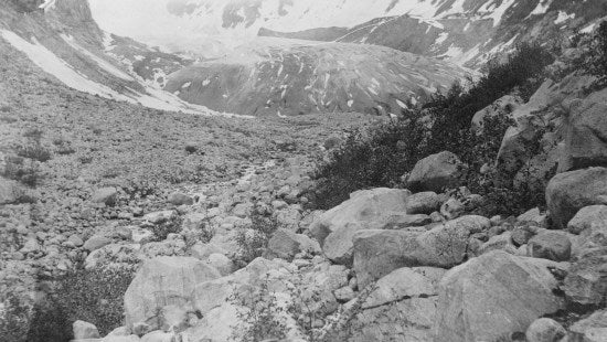 Denver Glacier, 1909.