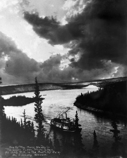 One Of The Many Bends In The Upper Yukon, cJuly 1900.