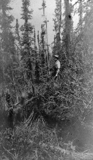 Rock Creek Flume Ground, c1912.