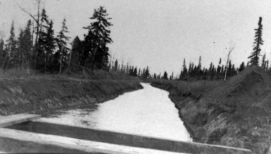 Yukon Ditch, c1908.