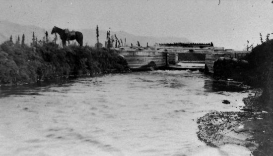 Main Ditch Turnout 12 Mile Face, c1908.