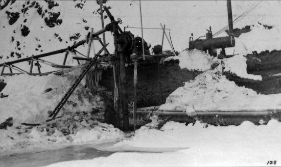 Yukon Gold Company Dredge No. 1, 1913.