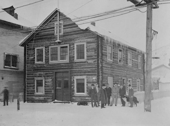 Yukon Gold Company Office, Dawson City, c1907.