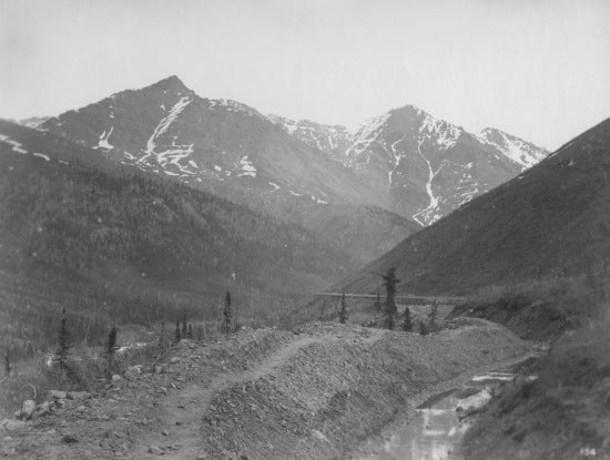 Ditch and Flume System on Little 12-Mile River, 1907.