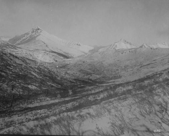 Scenic Mountain Range, c1912.