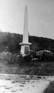 Cenotaph, Dawson City, August, 1929.