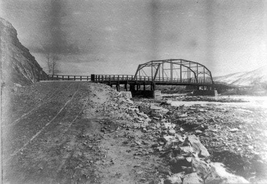 Ogilvie Bridge, c1901.