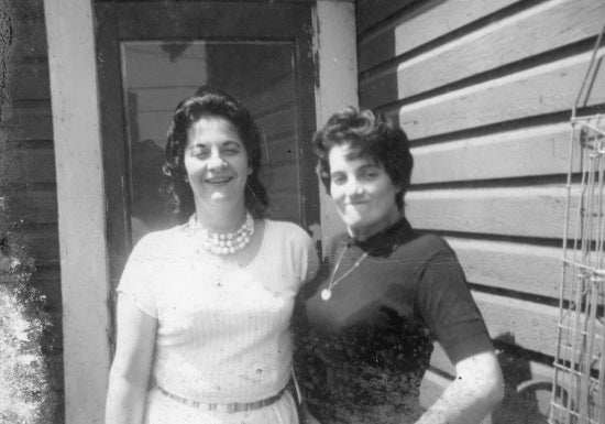 Kathy Marina and Friend, 1964