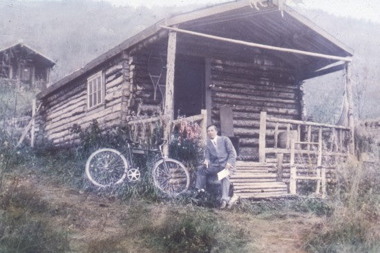 Robert Service Cabin, c1908.