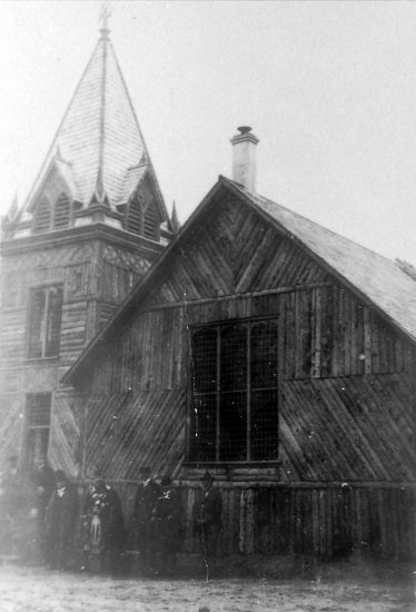 Lake Bennett Presbyterian Church, c1899.