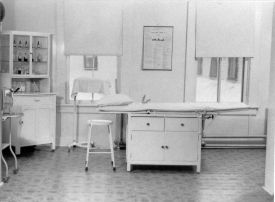 Emergency and Dressing Room, St. Mary's Hospital, c1948.