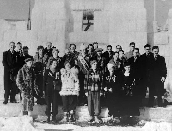 Dawson Citizens in Fairbanks, c1940