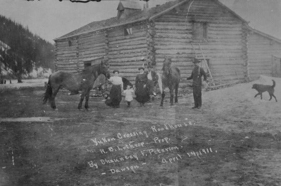 Yukon Crossing Roadhouse, April 14, 1911.