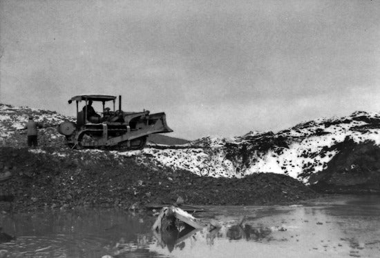 Working the Claim, Big Gold Creek, 1958.