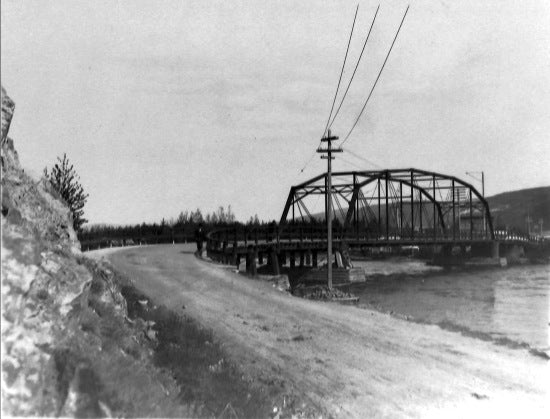 Ogilvie Bridge, c1920.