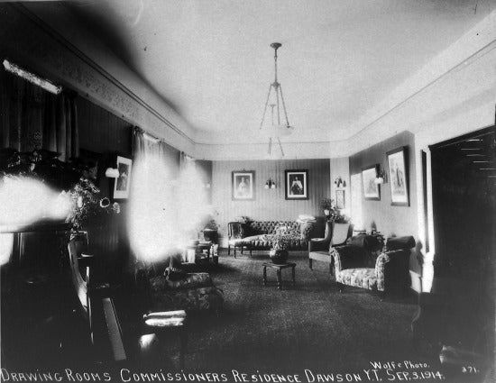 Drawing Rooms Commissioners Residence,  September 3, 1914