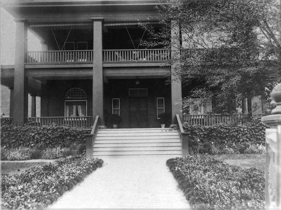 Commissioner's Residence, c1916.