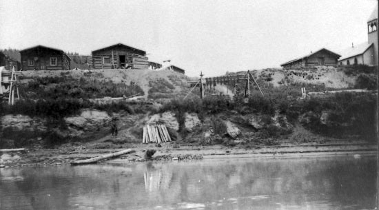 Moosehide Village, c1915.