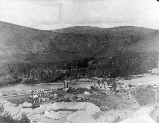 Klondike River Syphon, 1907.