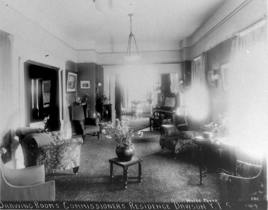 Drawing Rooms, Commissioner's Residence, 1914.