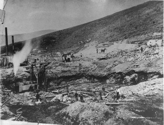Mining Operation, c1902.
