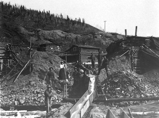 Sluice Run, c1899.