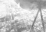 Aerial View of Dawson City, c1940.