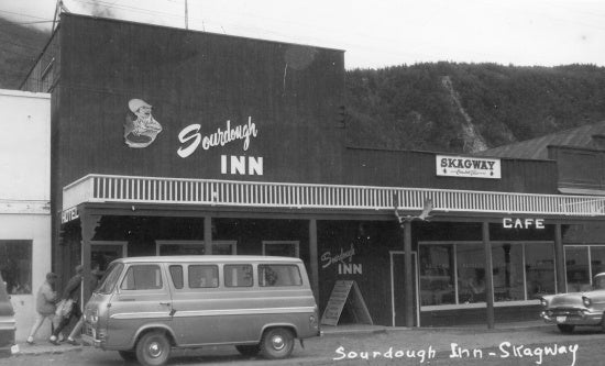 Sourdough Inn, Skagway, c1960.