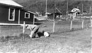 Working in the Garden, c1930.