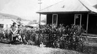 Portrait in Garden, c1930.