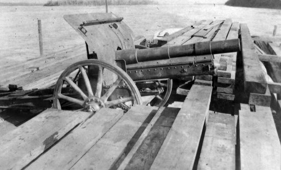 Military Canon, c1918.