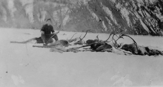 Hunting, c1918.