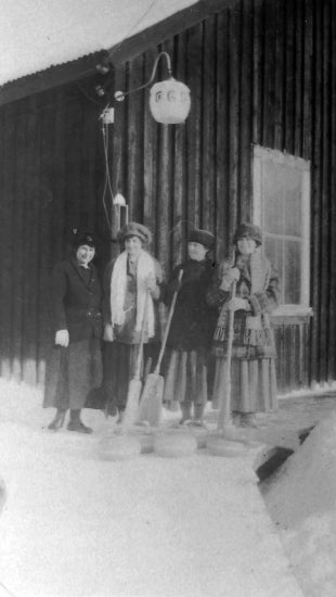 Curling Team, c1915.