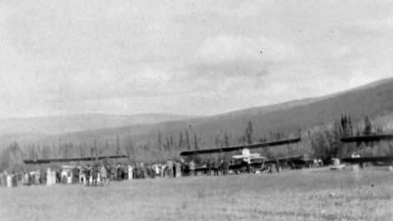 Bi-Winged Airplanes, c1920.