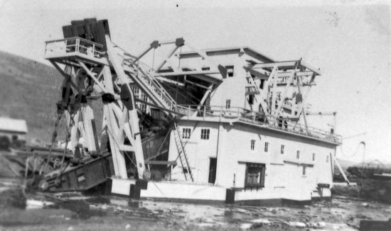 Dredge, c1930.