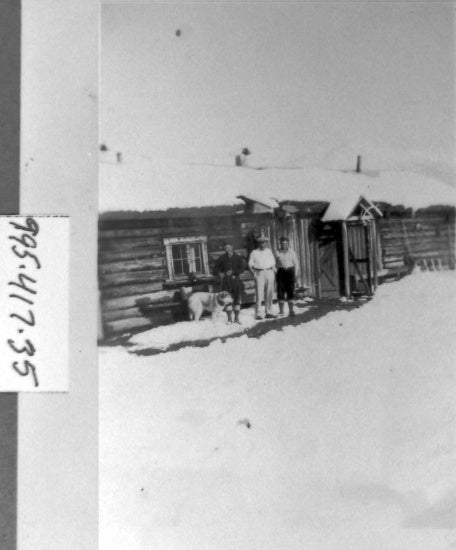 Cabin on Hunker Creek, c1930.