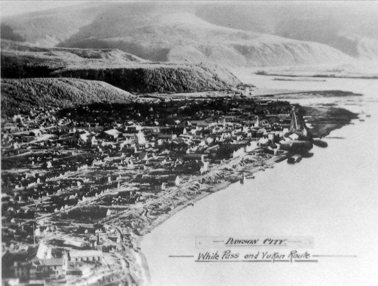 Dawson City - White Pass and Yukon Route, c1935.
